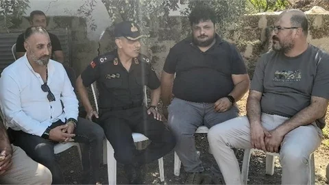 TARSUS JANDARMA KOMUTANI BNB. GÜLER'DEN TAZİYE ZİYARETİ