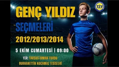 TARSUS İDMANYURDU 'NDA ALTYAPI SEÇMELERİ
