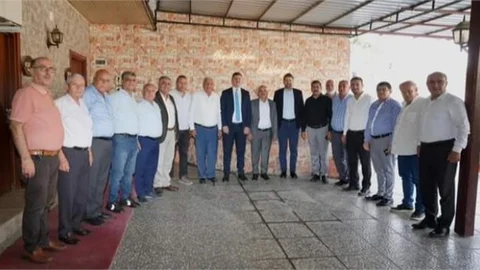 BAŞKAN BOLTAÇ, TARSUS'TA ESNAF ODALARI BAŞKANLARIYLA BİRARAYA GELDİ