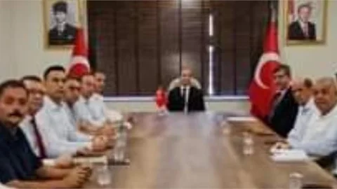 Tarsus'ta Mevsimlik Tarım İşçileri İle İlgili toplantı yapıldı