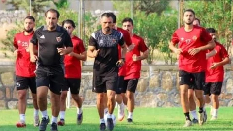 MERSİN'DE DİYARBEKİRSPOR HAZIRLIĞI