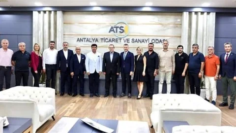 MTSO'DAN, ATSO'YA HAYIRLI OLSUN ZİYARETİ