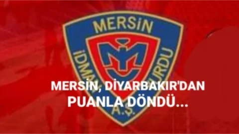 MERSİN, DİYARBAKIR'DAN 1 PUAN ÇIKARDI:0-0