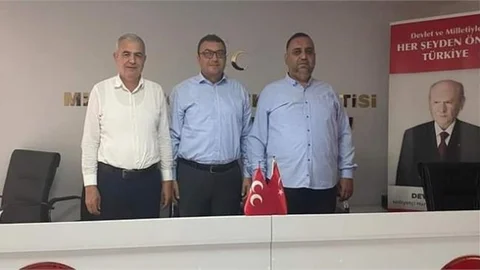 ŞİMŞEK VE CAN'DAN MHP TARSUS İLÇE TEŞKİLATINA ZİYARET