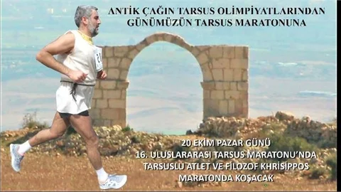 TARSUSLU FİLOZOF VE ATLET KHRİSİPPOS TARSUS MARATONUNDA KOŞACAK