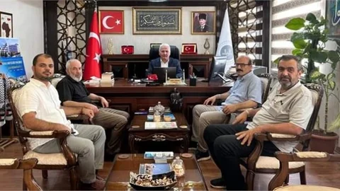 Tarsus Uluslararası Ashabı Kehf Anadolu İmam-Hatip Lisesinden Müftü Yığman’a Ziyaret