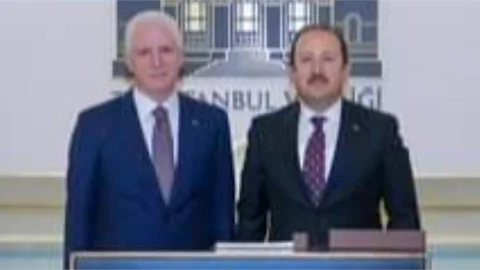 V.ERSİN VALİSİ PEHLİVAN, İSTANBUL VALİSİ GÜL'Ü ZİYARET ETTİ