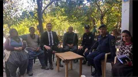 KAYMAKAM AVCI'DAN ŞEHİT SEZER AİLESİNE ZİYARET