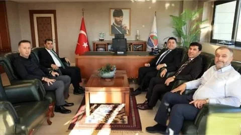 MERSİN SGK MÜDÜRÜ KOÇ'TAN MTSO'YA ZİYARET