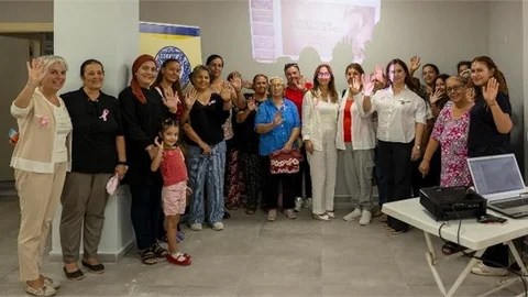 BÜYÜKŞEHİR’DEN MEME KANSERİ KONUSUNDA FARKINDALIK PROGRAMI