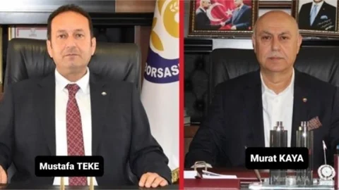 TTB Meclis Başkanı Kaya ve TTB Başkanı Teke CUMHURİYET BAYRAMI'nı Kutladı
