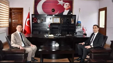 KAYMAKAM AVCI'DAN BAŞKAN SOFU'YA İADE-İ ZİYARET