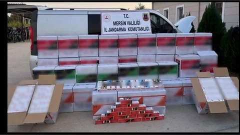 JANDARMADAN KAÇAK MAKARON OPERASYONU