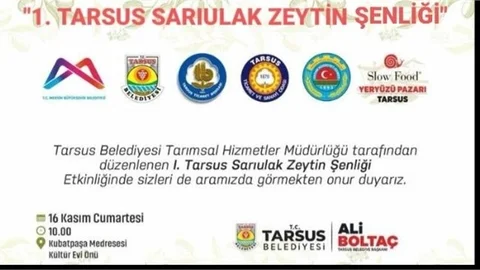 "1. TARSUS SARIULAK ZEYTİN ŞENLİĞİ "