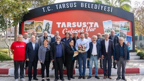 2021 TÜM EMEKLİ SEN'DEN BAŞKAN BOLTAÇ'A ZİYARET