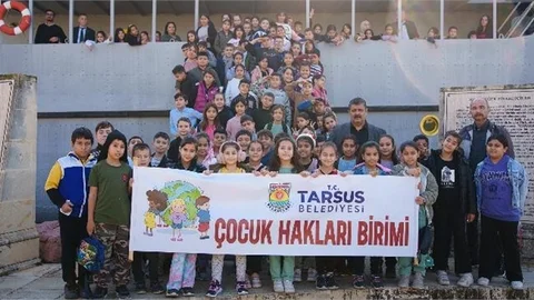 TARSUS’TA ÇOCUKLAR, HAKLARINI ÖĞRENDİ, EĞLENCELİ ANILAR BİRİKTİRDİ