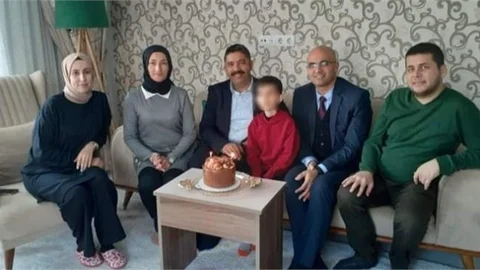 EVDE EĞİTİM GÖREN AHMET YAVUZ'A DOĞUM GÜNÜ SÜRPRİZİ