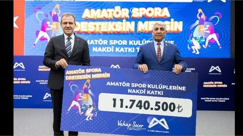 BÜYÜKŞEHİR’DEN AMATÖR SPOR KULÜPLERİNE NAKDİ DESTEK