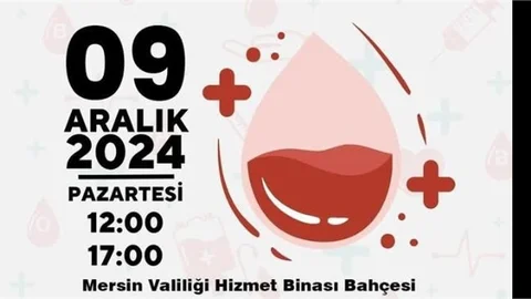 VALİ PEHLİVAN'DAN KAN BAĞIŞİ KAMPANYASINA DAVET