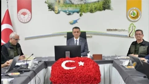 MERSİN ORMAN BÖLGE MÜDÜRLÜĞÜ'NDEN AYLIK DEĞERLENDİRME TOPLANTISI