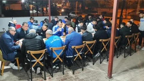 TARSUS İDMANYURDU KORSANLAR GURUBUNDAN MORAL YEMEĞİ