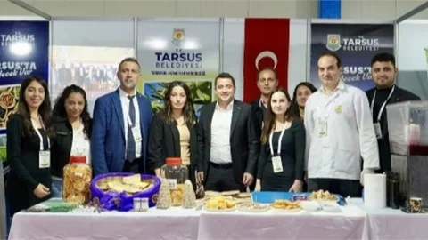 TARSUS BELEDİYESİ STANDINA MERSİN TARIM FUARI’NDA BÜYÜK İLGİ
