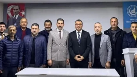 BAŞKAN YILDIRIM'DAN, BAŞKAN IŞIKLAR'A HAYIRLI OLSUN ZİYARETİ