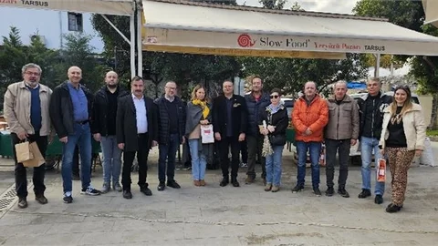 KASTAMONU BORSA HEYETİ, TARSUS TİCARET BORSASI’NI ZİYARET ETTi