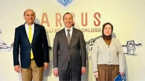 KAYMAKAM AKYÜZ'DEN İLÇE MİLLİ EĞİTİM MÜDÜRLÜĞÜ'NE YIL SONU DENETİMİ