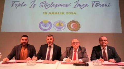 Erdemli Belediyesi ile Hizmet-İş Sendikası Arasında Toplu İş Sözleşmesi İmzalandı: En Düşük İşçi Maaşı 30 Bin TL