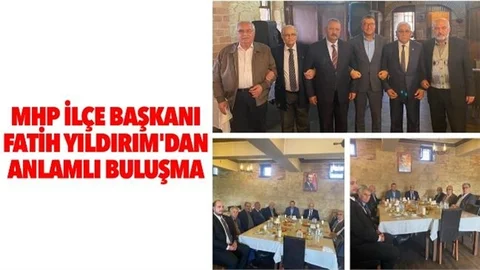 Başkan Yıldırım’dan Anlamlı Buluşma