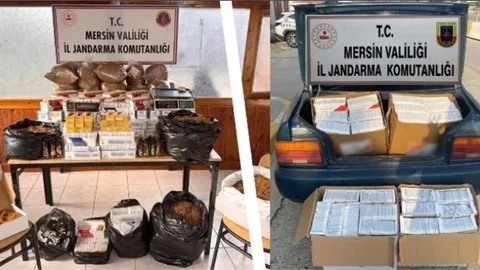 JANDARMADAN KAÇAK MAKARON OPERASYONU