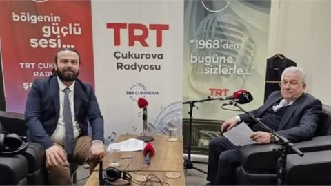 TSO MECLİS BAŞKANI HÜSNÜ YAĞCI, TRT ÇUKUROVA RADYOSUNUN YAYIN KONUĞU OLDU