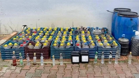 JANDARMA’DAN SAHTE İÇKİ OPERASYONU