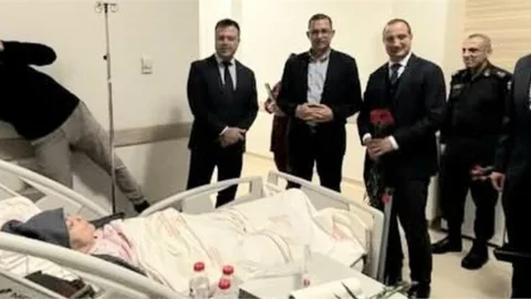 KAYMAKAM AKYÜZ'DEN ZİYARETLER.