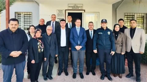 KAYMAKAM AKYÜZ'DEN MAHALLE ZİYARETİ