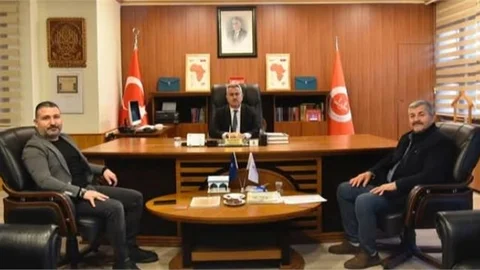 MECLİS ÜYESİ İNAK İLE MUHTAR ULUKANOĞLU'NDAN MÜFTÜ AKÇAY'A ZİYARET