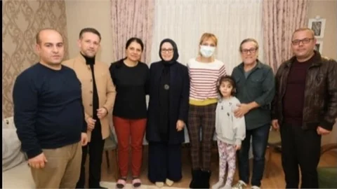 MERSİN İL MİLLÎ EĞİTİM MÜDÜRÜ FAZİLET DURMUŞ'UN EV ZİYARETİ