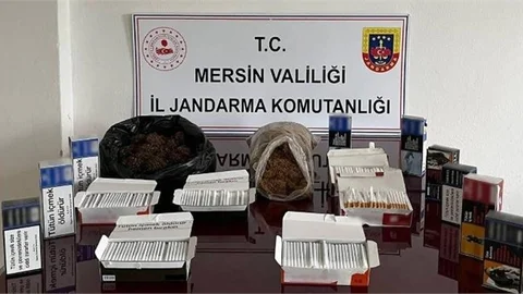 “JANDARMADAN KAÇAK MAKARON VE UYUŞTURUCU OPERASYONU”