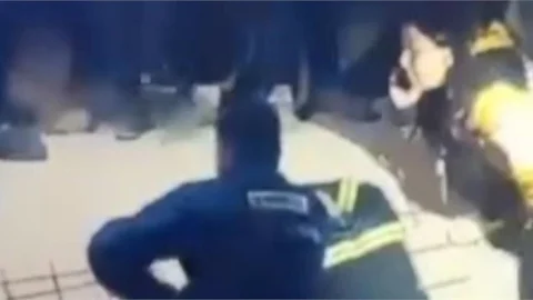 İŞÇİNİN ÇENESİNE DEMİR SAPLANDI