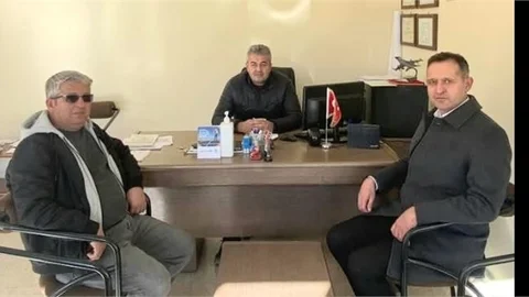 BAŞKAN SOFU'DAN MUHTAR KÜÇÜK'E ZİYARET