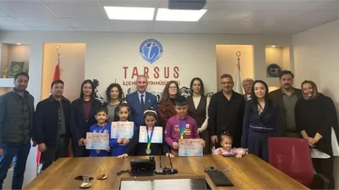 TARSUSLU ÖĞRENCİLER, AMARİKAN MATEMATİK OLİMPİYATLARINDAN MADALYALARLA DÖNDÜ