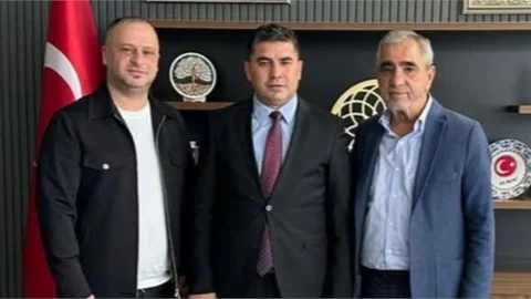 BAŞKAN SARI'DAN, SGK İL MÜDÜRÜ KOÇ'A HAYIRLI OLSUN ZİYARETİ
