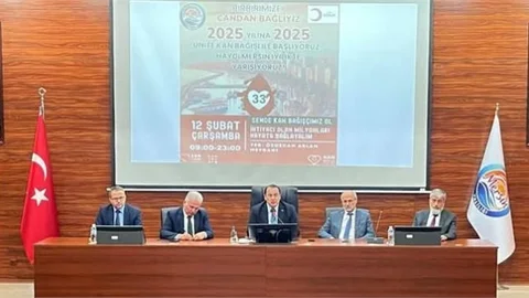 Mersin'de “Birbirimize Candan Bağlıyız” Kan Bağışı Toplantısı