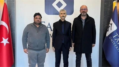 Tarsus Gazeteciler Cemiyeti’nden Rektör Ali Özen’e Ziyaret