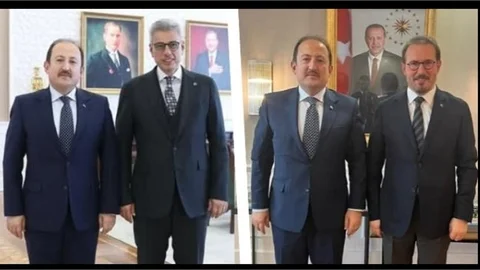 VALİ PEHLİVANDAN BAKAN MEMİŞOĞLU İLE BAKAN YARDIMCISI BİRİNCİ’YE ZİYARET