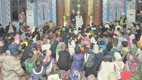 Tarsus İlçe Müftülüğü’nden “Cami Çocuk Buluşması” Etkinliği