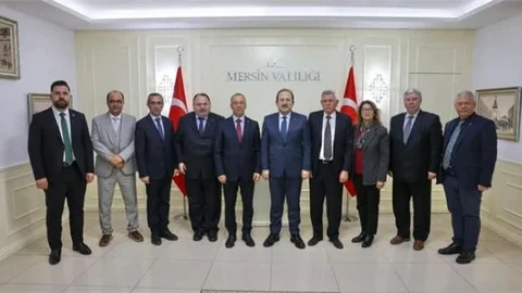 VALİ PEHLİVAN, BALKAN RUMELİ TÜRKLERİ HEYETİYLE GÖRÜŞTÜ