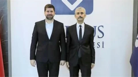 BAŞKAN BOLTAÇ'TAN, REKTÖR ÖZEN'E HAYIRLI OLSUN ZİYARETİ