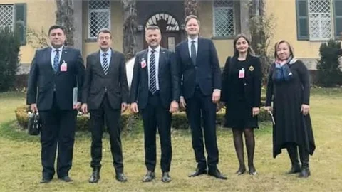 BAŞKAN ÇAKIR, ANKARA ELÇİ YARDIMCISI SİMON İLE BİRARAYA GÖRÜŞTÜ